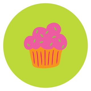 Pink Cupcake Digital Download