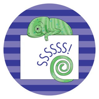 Jungle Animals Chameleon | Purple Digital Download