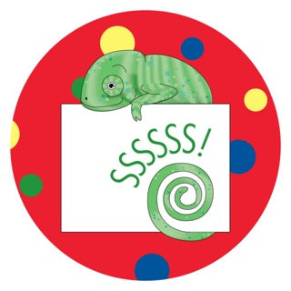 Jungle Animals Chameleon | Red Digital Download