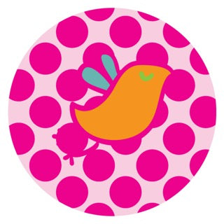 Pink Polka Dots Chirp Digital Download