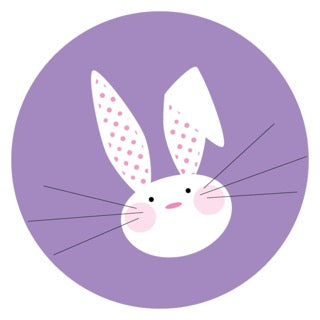 Happy Bunny Purple Digital Download
