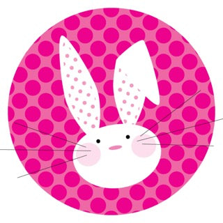 Happy Bunny Magenta Digital Download