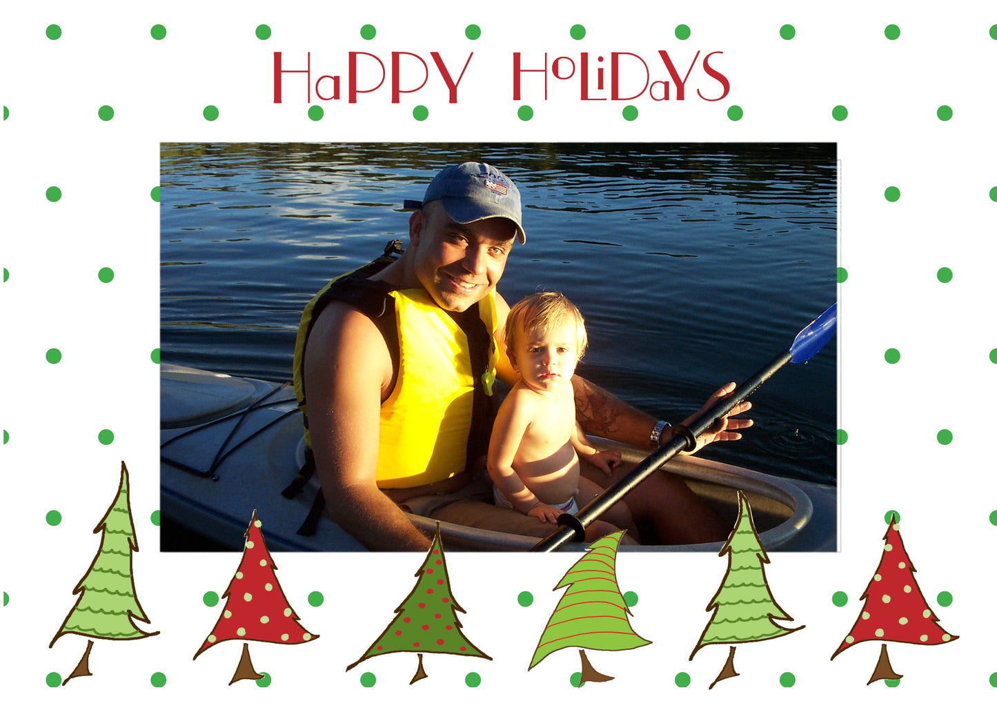 Tree Procession Holiday Cards