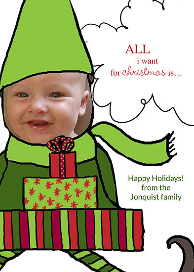 All I Want - Elf II Holiday Cards