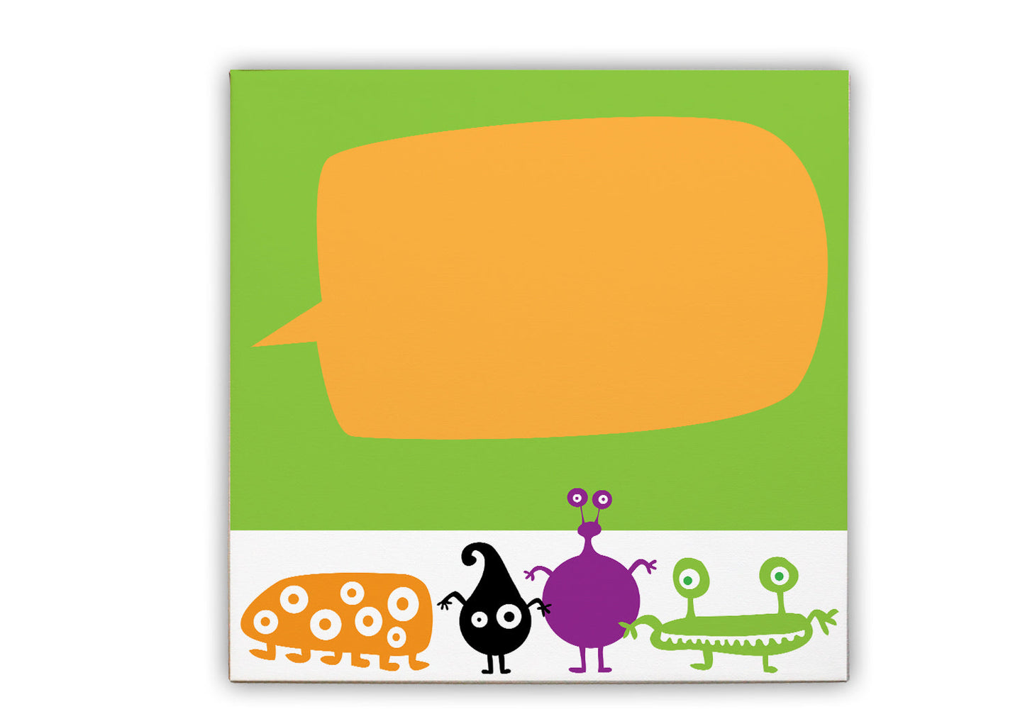 Canvas wall hanging, kid's wall art, personalized wall decor