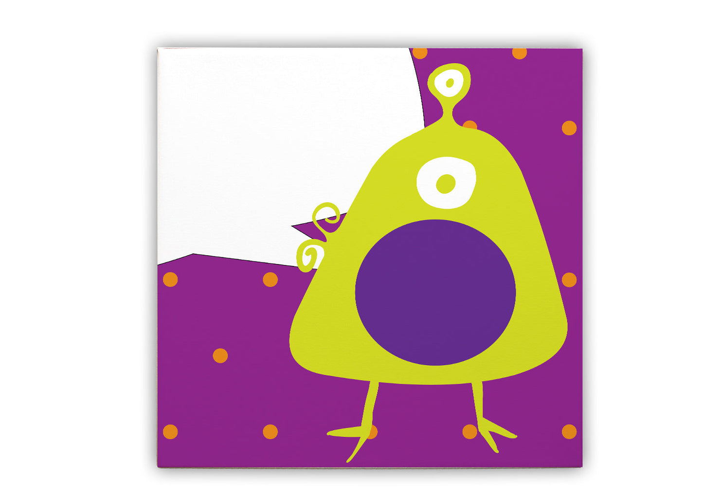 Canvas wall hanging, kid's wall art, personalized wall decor