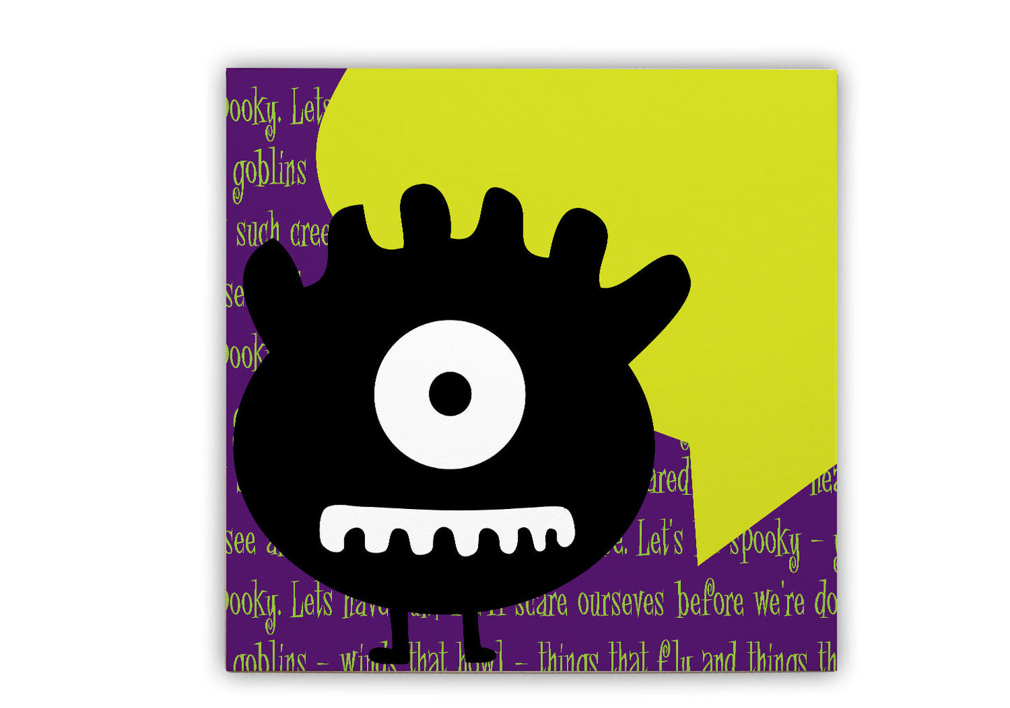 Canvas wall hanging, kid's wall art, personalized wall decor