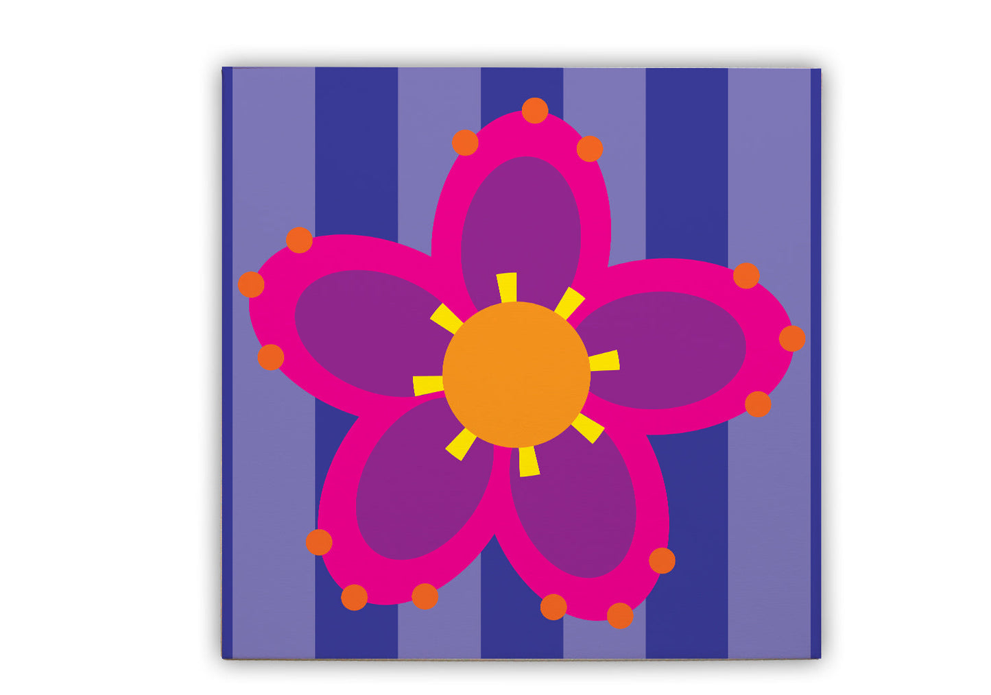 Canvas wall hanging, kid's wall art, personalized wall decor