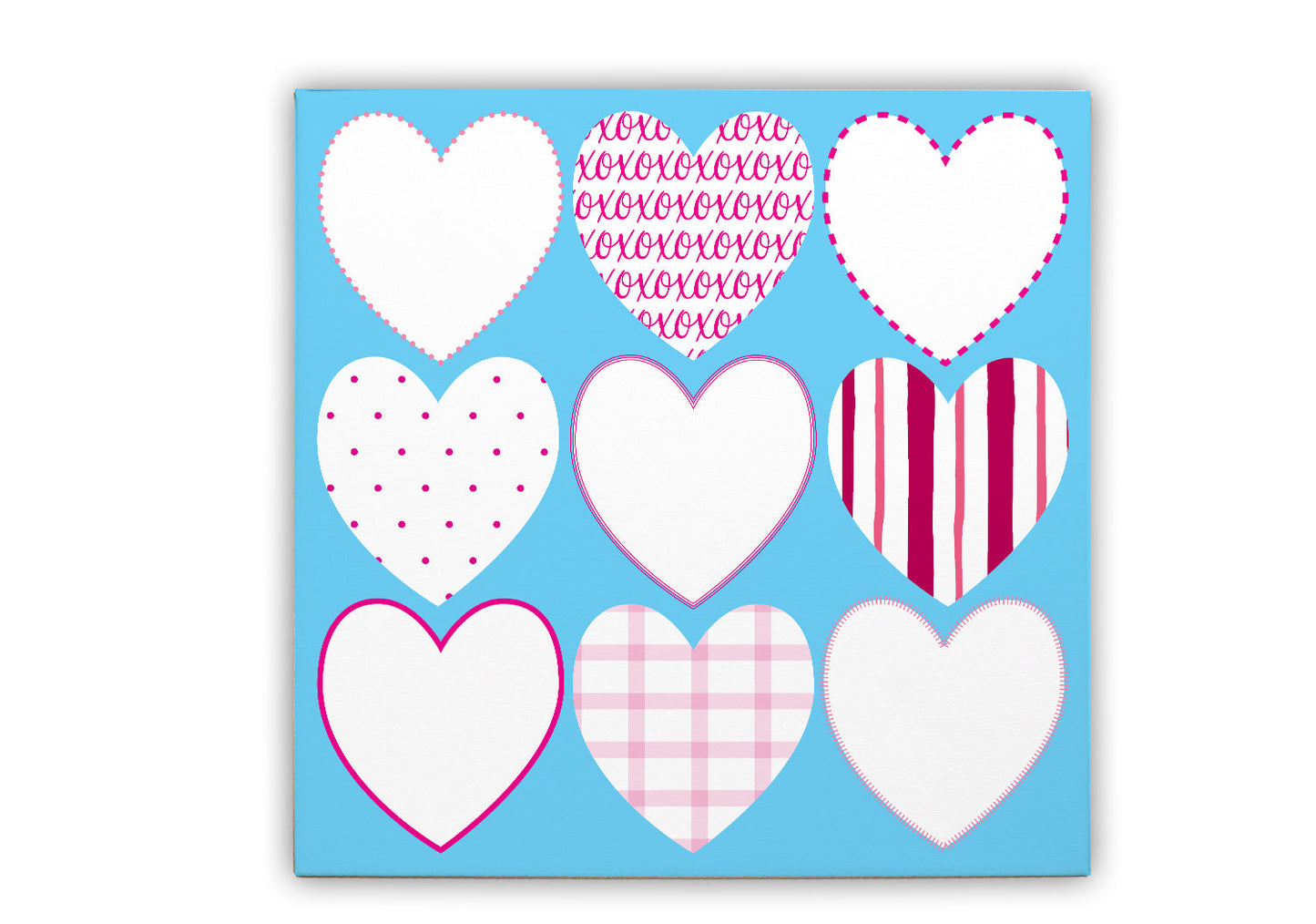 Canvas wall hanging, kid's wall art, personalized wall decor