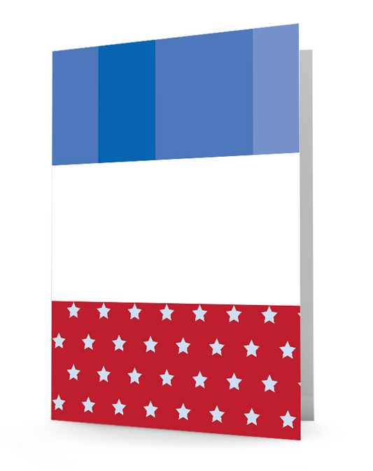 2-pocket folder, patriotic folder, American Dream folder, school supplies, laminated folder