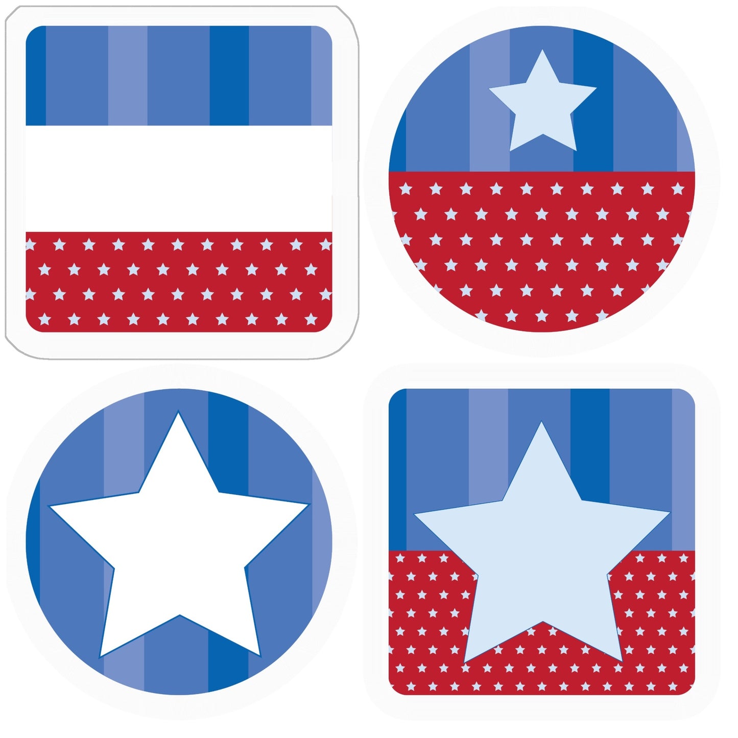 Star Spangled Stickers