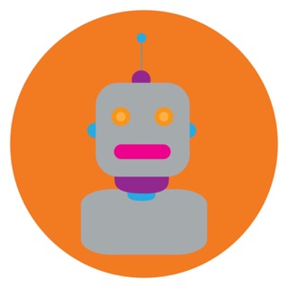 Rhetorical Robot Orange Digital Download