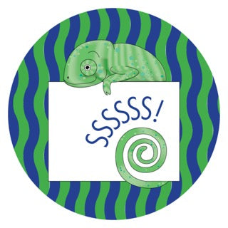 Jungle Animals Chameleon | Green Digital Download