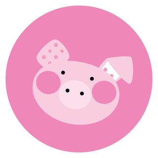 Happy Piggy Pink Digital Download