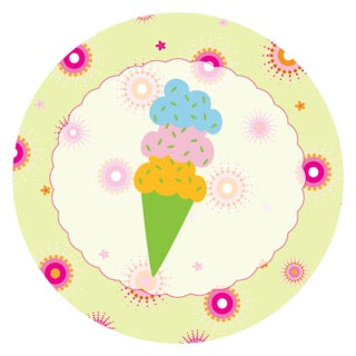 Triple Scoop Yellow Digital Download