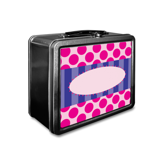 Big Pink Polka Dots Lunchbox