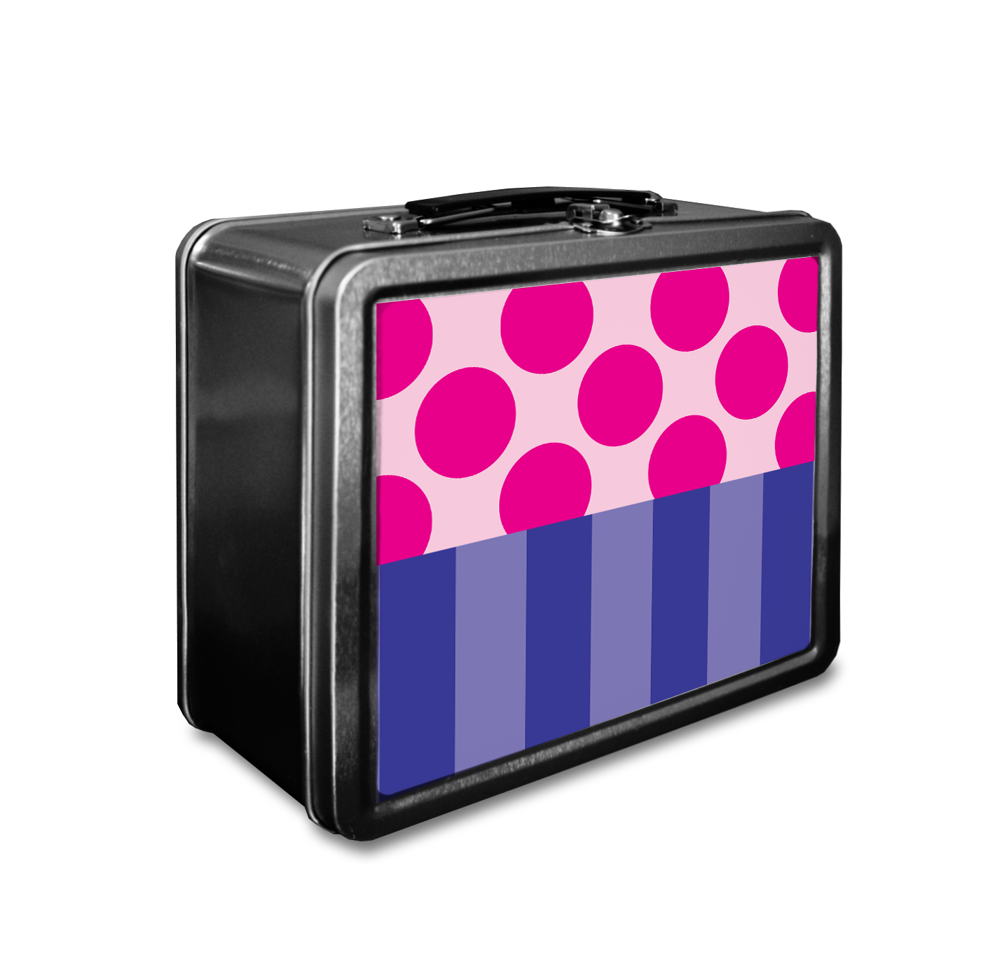 Big Pink Polka Dots Lunchbox