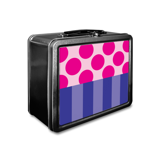 Big Pink Polka Dots Lunchbox