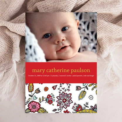 Scarlett Botanicals Birth Announcement