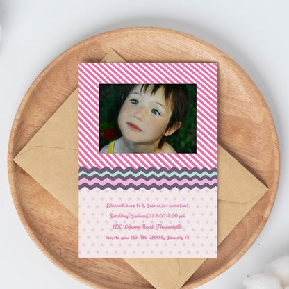 Sweet Subtlety Birthday Invitation