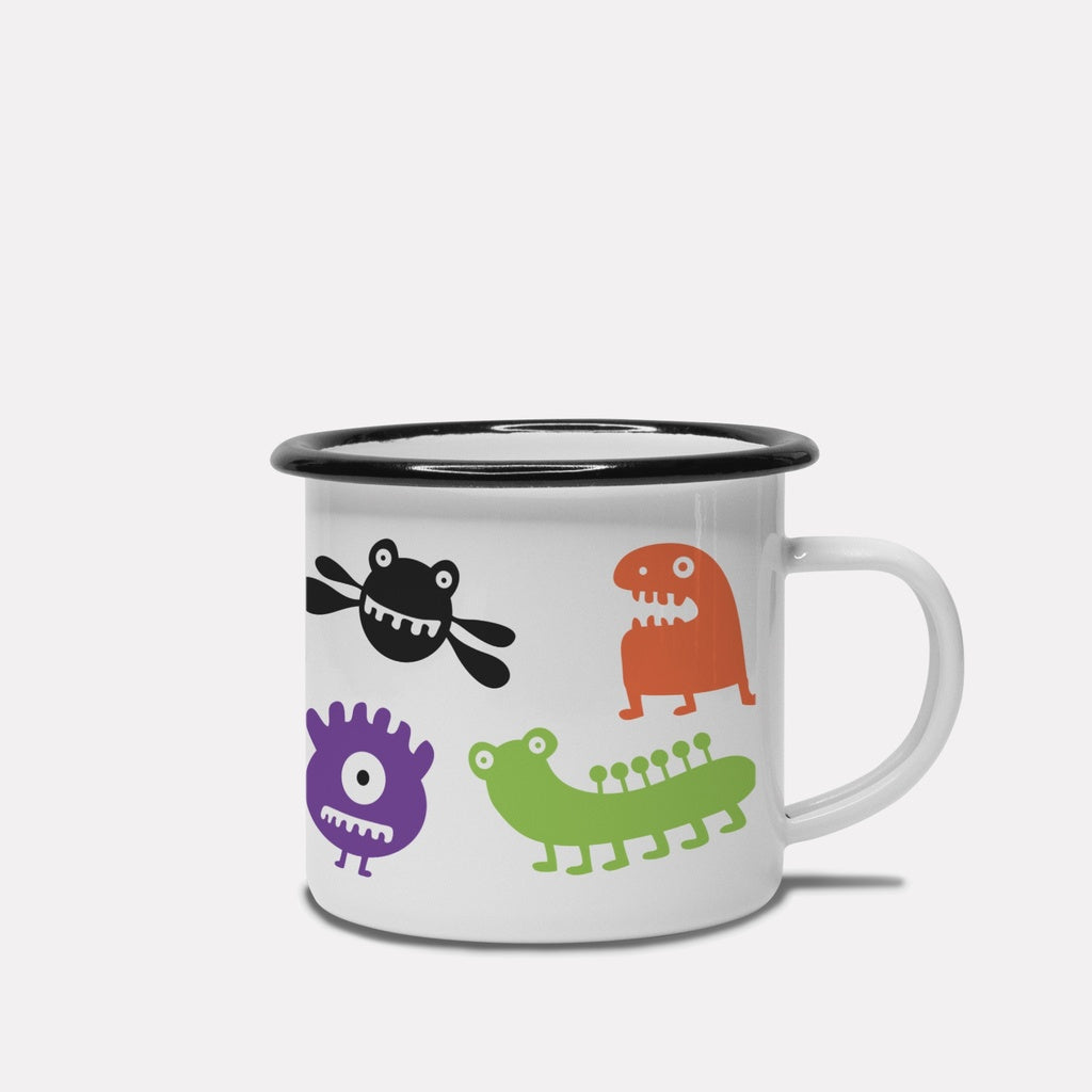 Monster Madness Camp Mug 10 oz. (Black Rim)