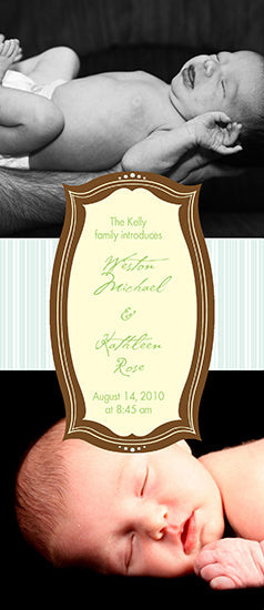 Two for You Birth Announcements