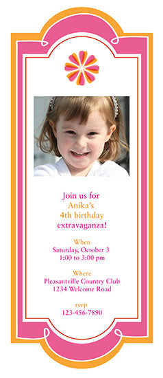 Simple Frame Birthday Invitation