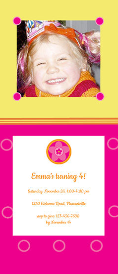 Bright Birthday Invitation