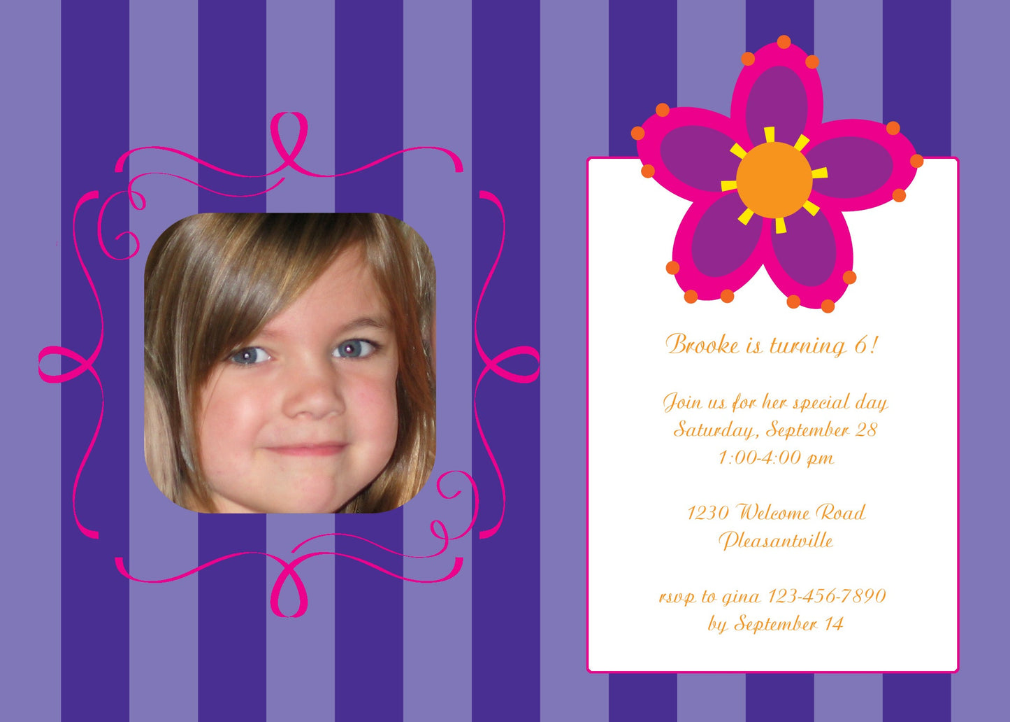 Jungle Animal Invitation Birthday Invitation