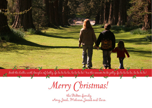 Deck the Halls Holiday Cards