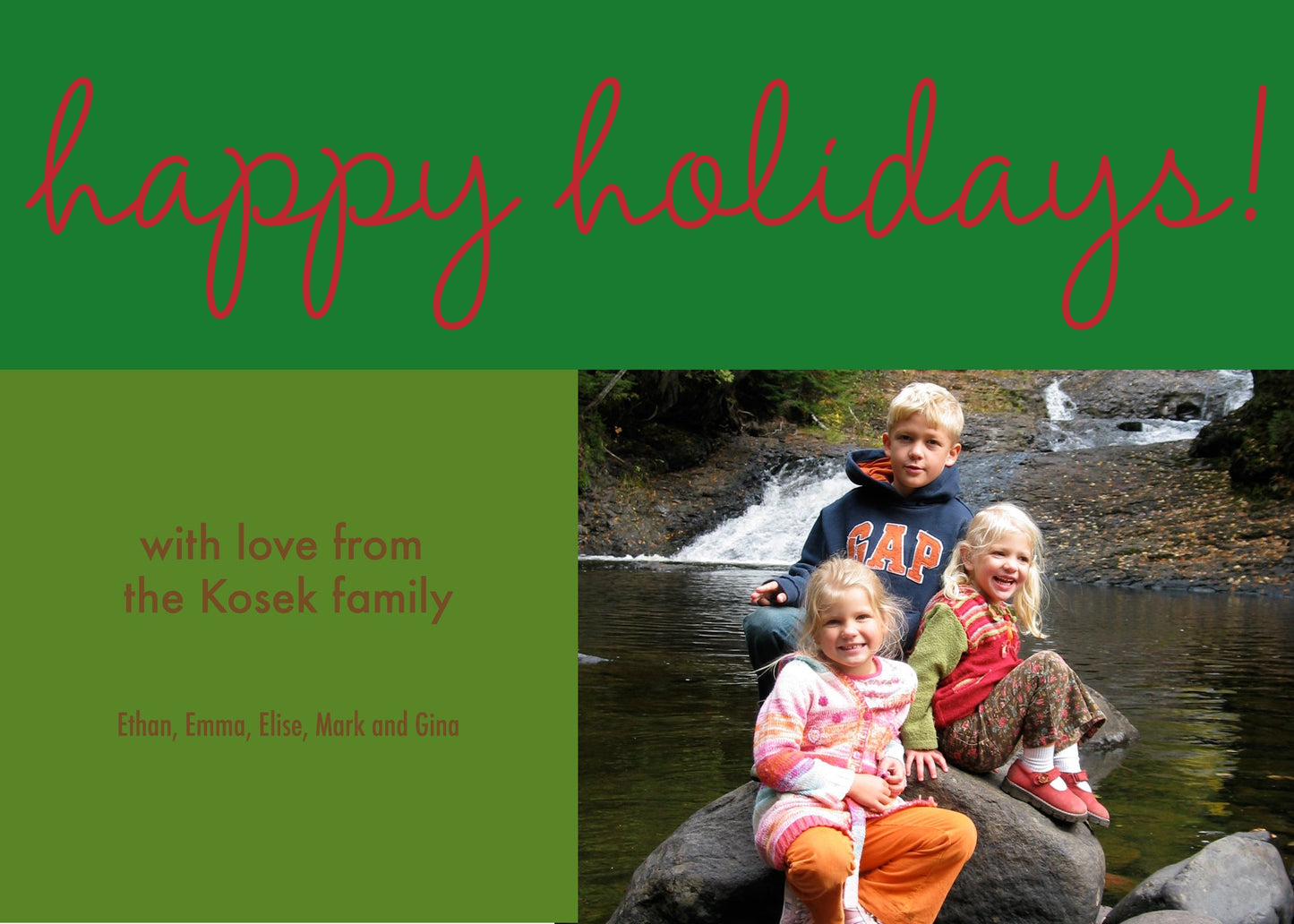 Happy Holidays! Holiday Cards