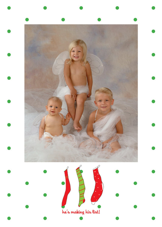 Stocking Sentiments Holiday Cards