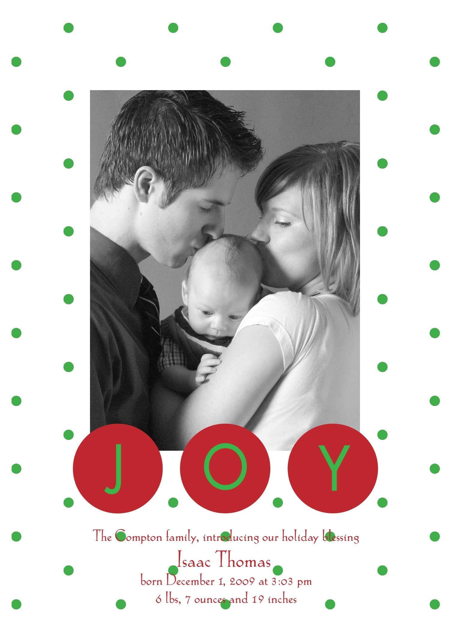 Simple Joy Holiday Cards