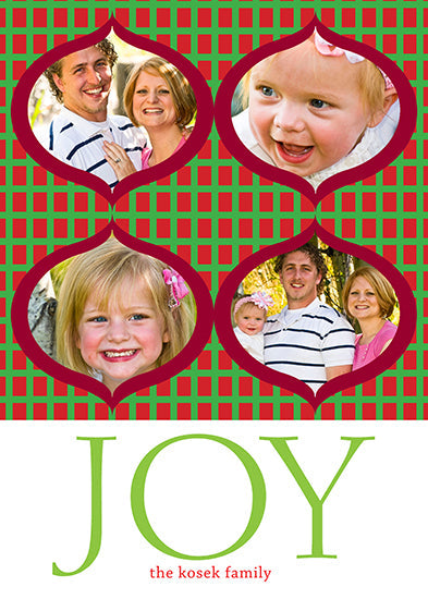 Plaid Joy Holiday Cards