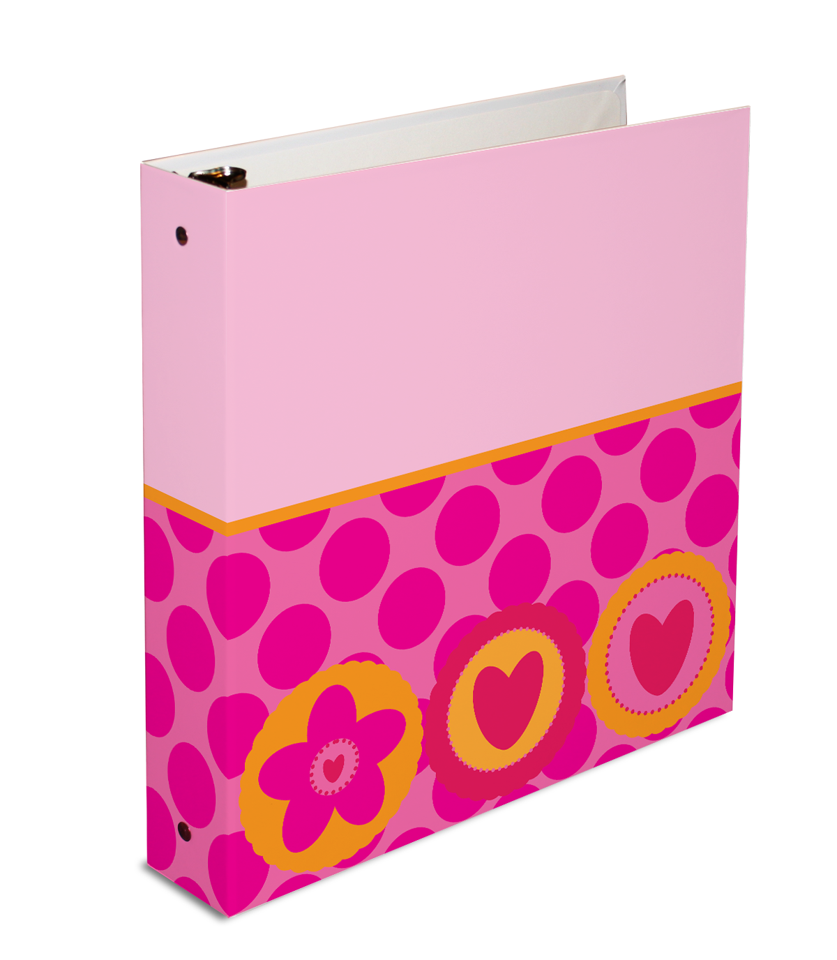 3-ring binder, personalized binder, 26x14 binder, loose leaf binder, kid's binder