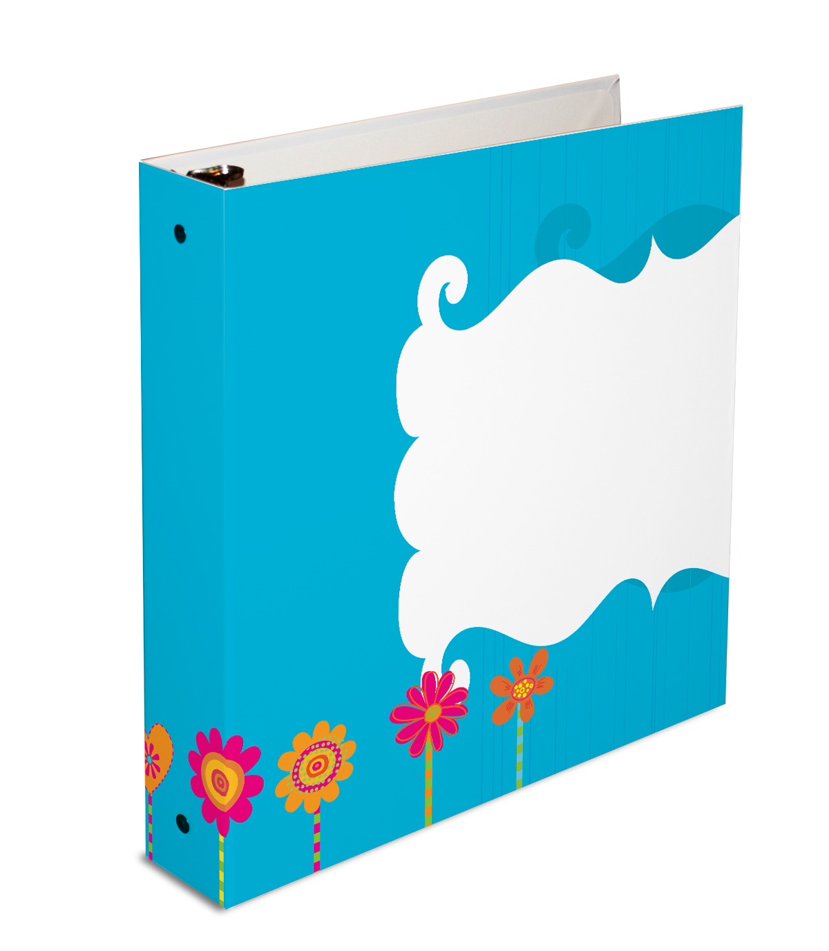 3-ring binder, personalized binder, 26x14 binder, loose leaf binder, kid's binder