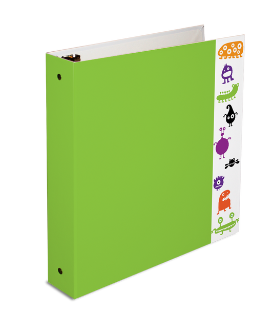 3-ring binder, personalized binder, 26x14 binder, loose leaf binder, kid's binder