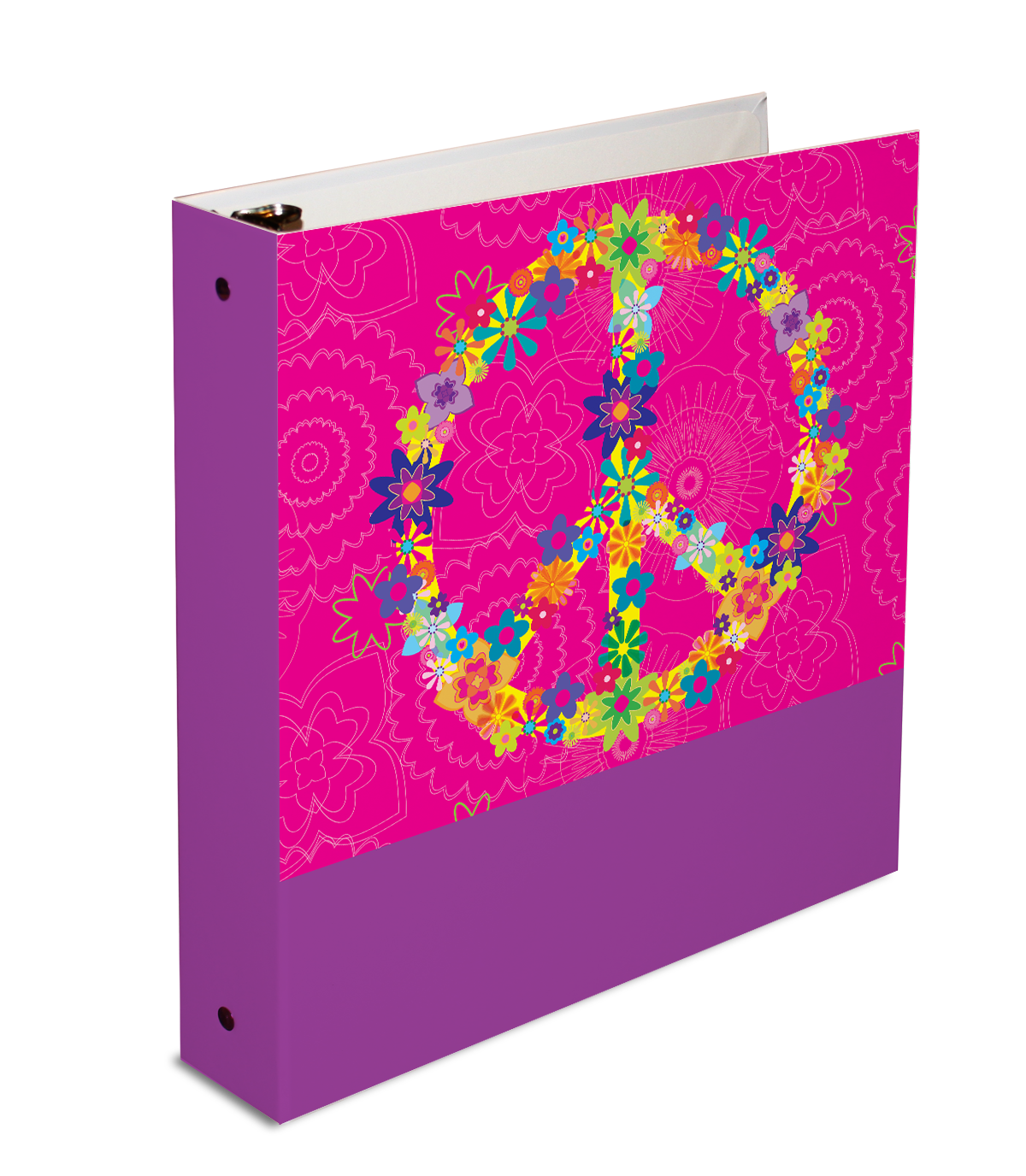 3-ring binder, personalized binder, 26x14 binder, loose leaf binder, kid's binder