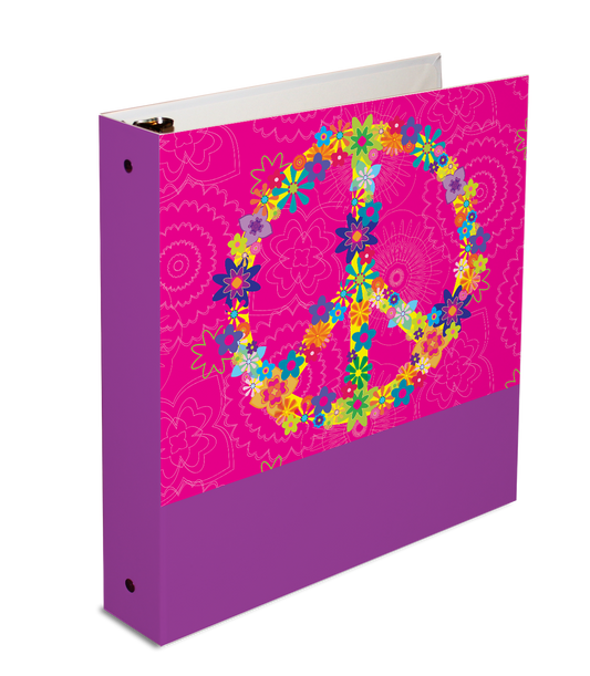 3-ring binder, personalized binder, 26x14 binder, loose leaf binder, kid's binder