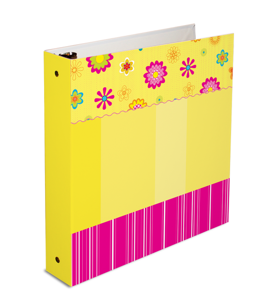 3-ring binder, personalized binder, 26x14 binder, loose leaf binder, kid's binder