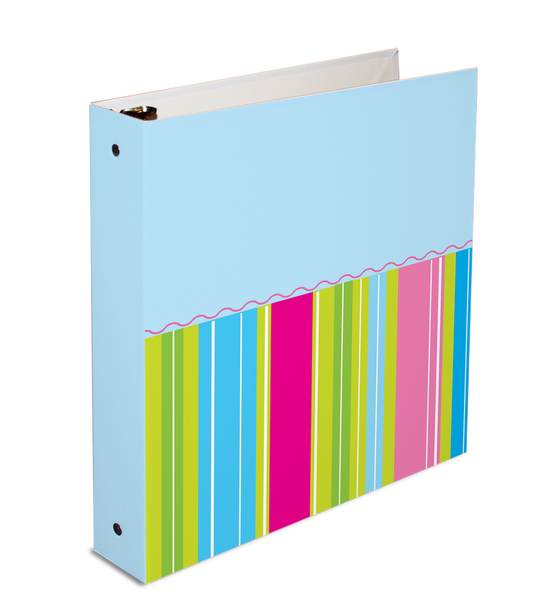 3-ring binder, personalized binder, 26x14 binder, loose leaf binder, kid's binder