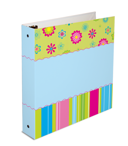 3-ring binder, personalized binder, 26x14 binder, loose leaf binder, kid's binder