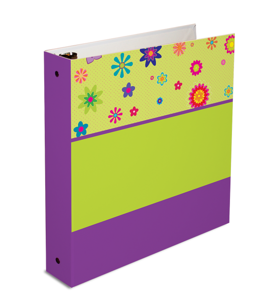 3-ring binder, personalized binder, 26x14 binder, loose leaf binder, kid's binder