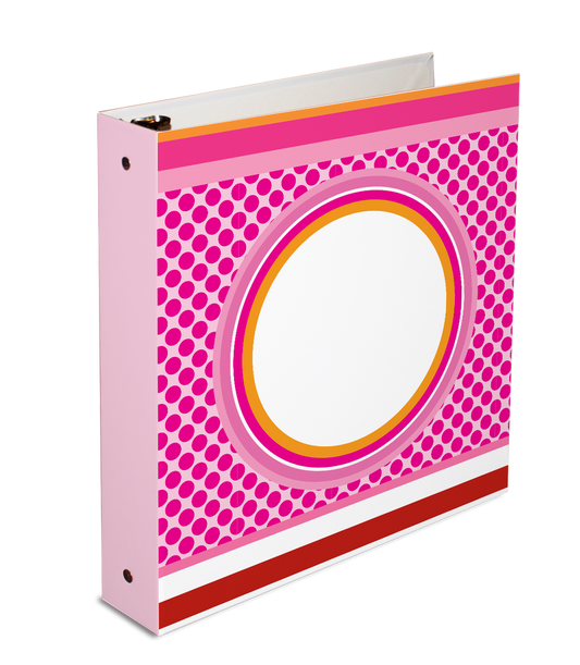 3-ring binder, personalized binder, 26x14 binder, loose leaf binder, kid's binder