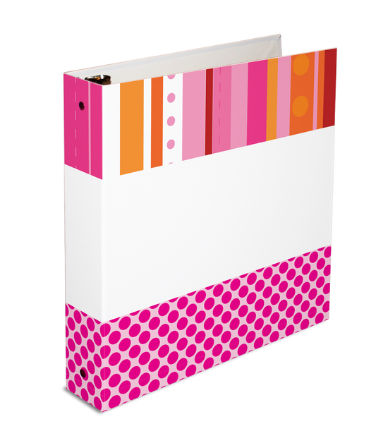 3-ring binder, personalized binder, 26x14 binder, loose leaf binder, kid's binder