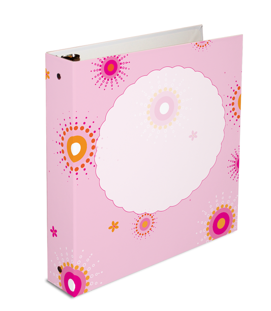 3-ring binder, personalized binder, 26x14 binder, loose leaf binder, kid's binder