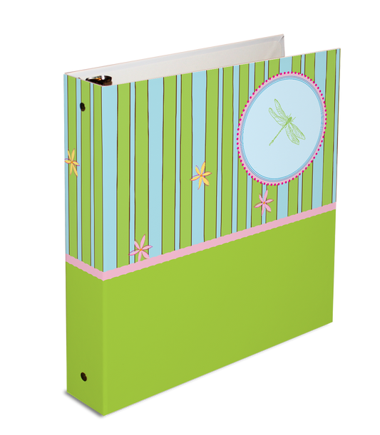 3-ring binder, personalized binder, 26x14 binder, loose leaf binder, kid's binder