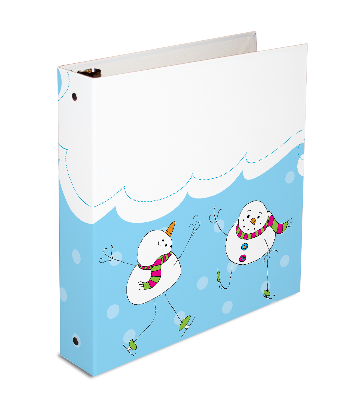 3-ring binder, personalized binder, 26x14 binder, loose leaf binder, kid's binder