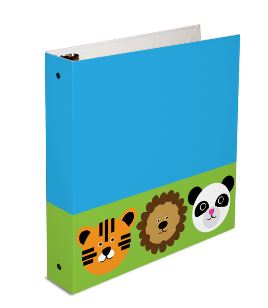 3-ring binder, personalized binder, 26x14 binder, loose leaf binder, kid's binder