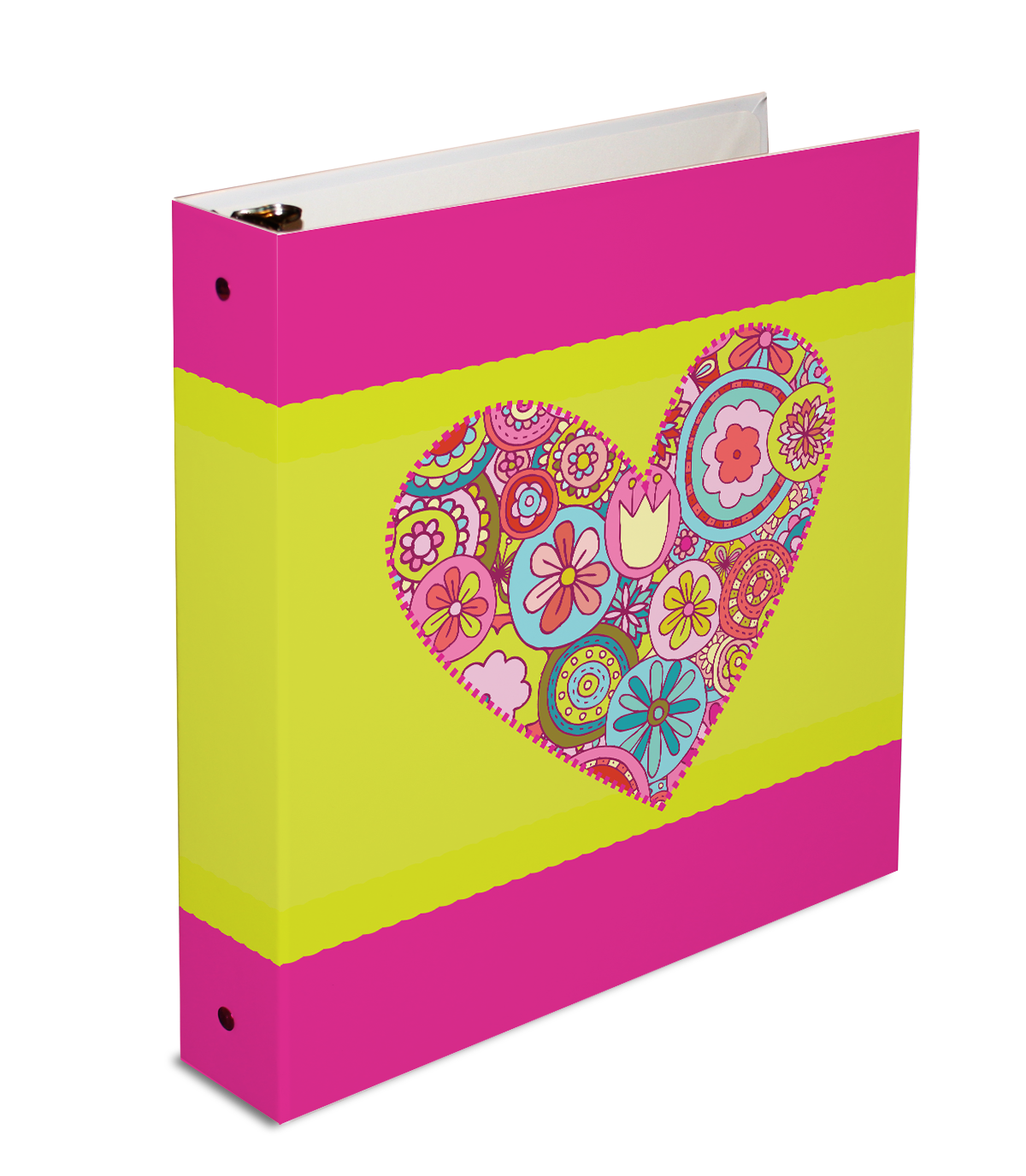 3-ring binder, personalized binder, 26x14 binder, loose leaf binder, kid's binder